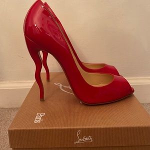 Red Peep Toe Louboutins!